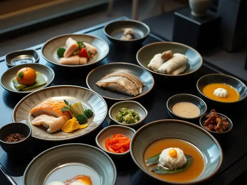 料理作品の数々